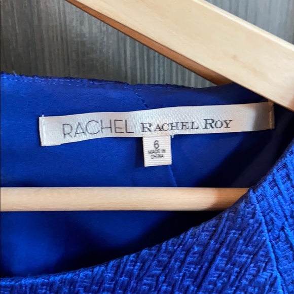 Rachel Roy 3/4 sleeve textured dress - Picture 5 of 6